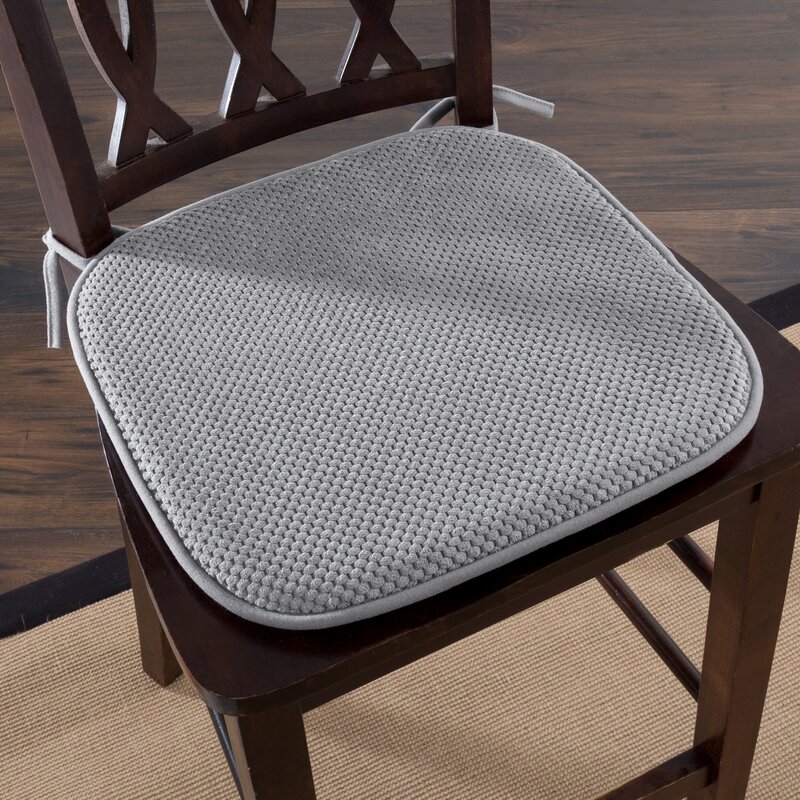 Andover Mills Memory Foam Pad Dining Chair Cushion & Reviews | Wayfair